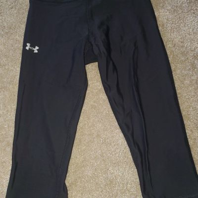 Womens black under armour leggings size small